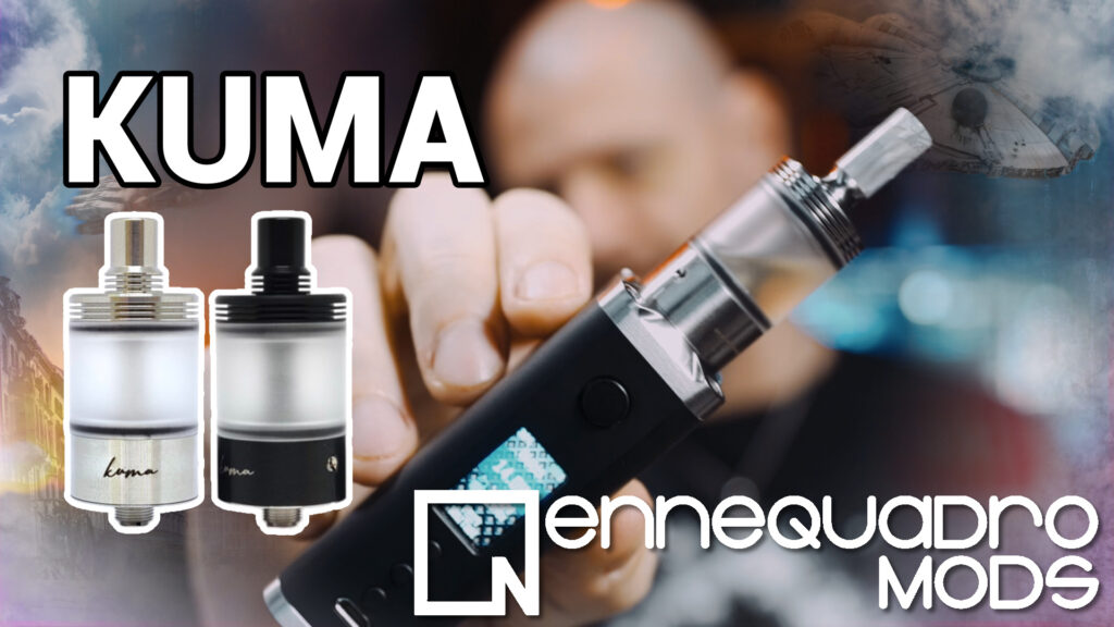 enneauadro MODS 承れ KUMA 22mm RTA SS アトマイザー