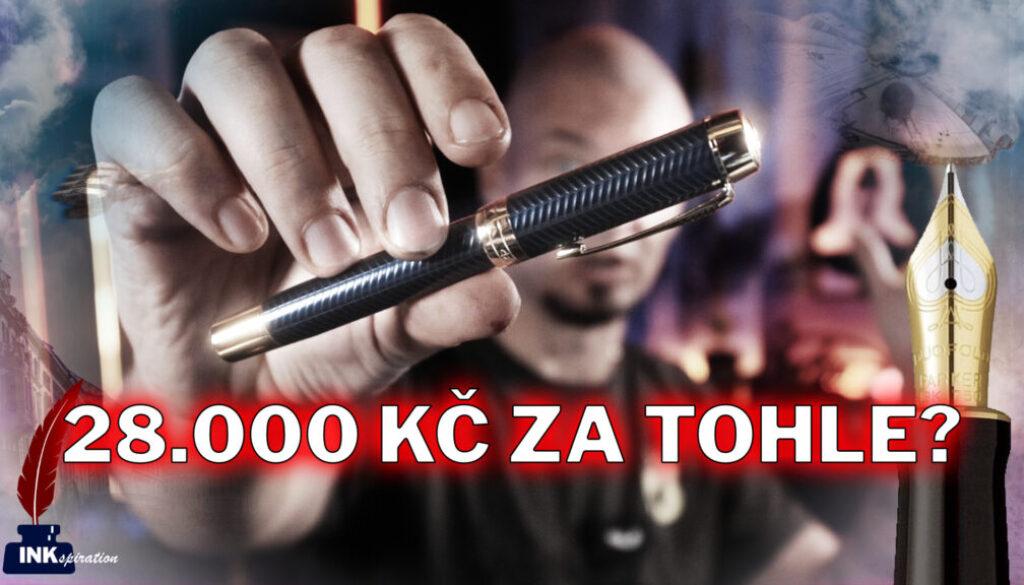 Parker DuoFold Blue Chevron