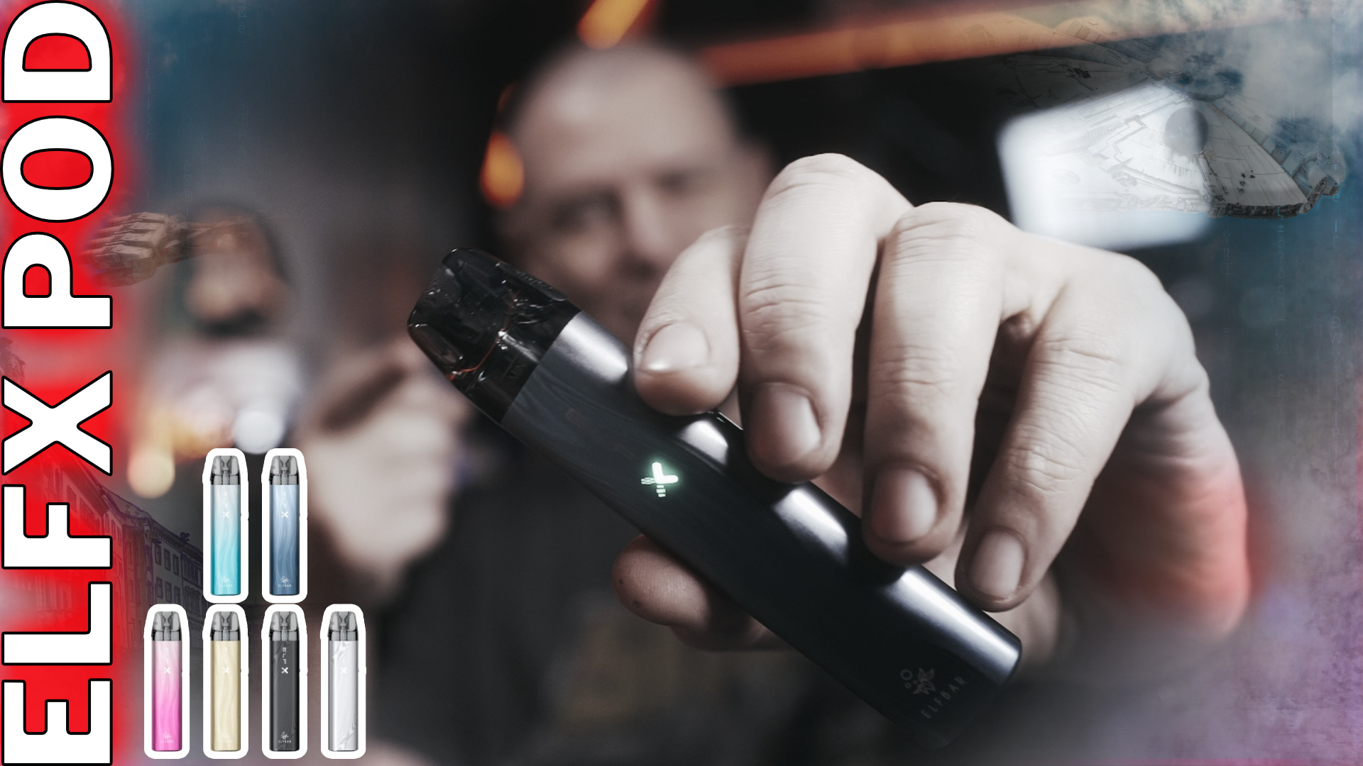 Elf Bar ELFX POD 1000mAh sada