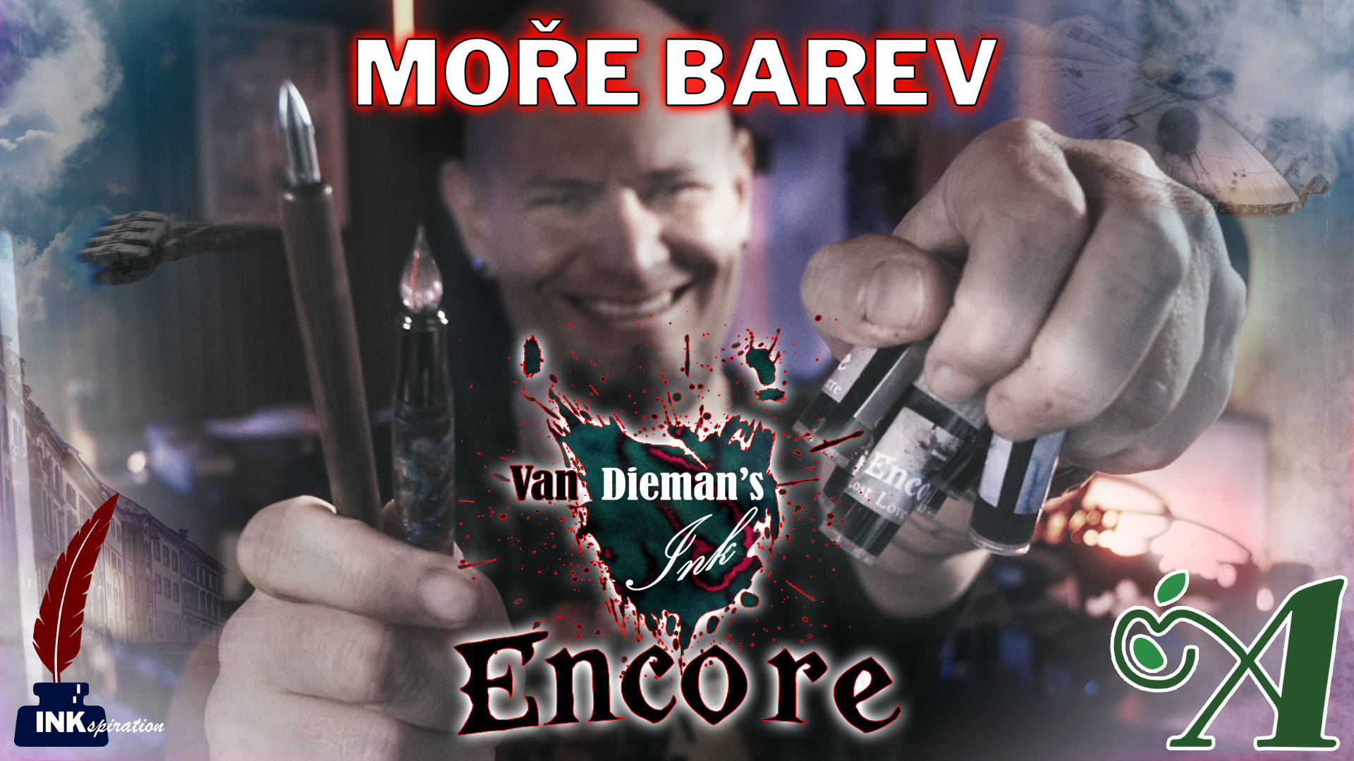 Van Diesman’s Encore – vzorky inkoustů od Appelboom