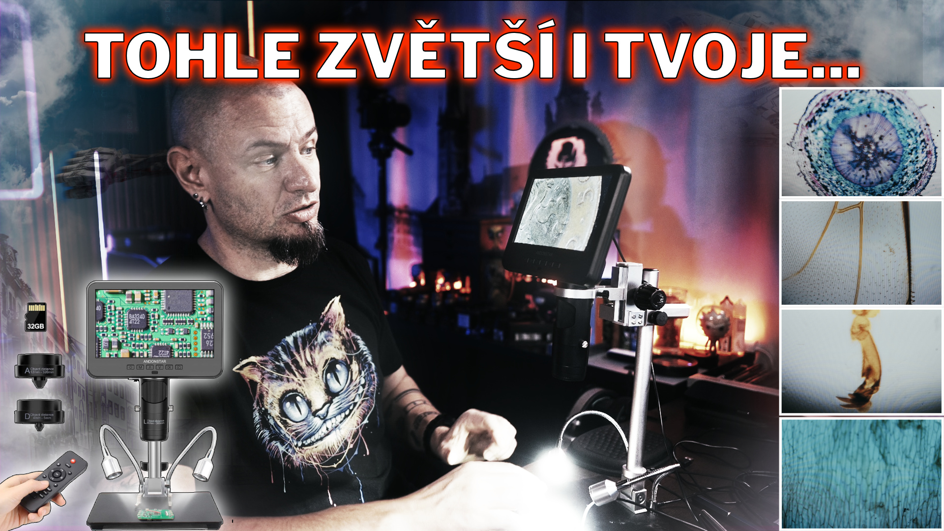 Digitální mikroskop Andonstar