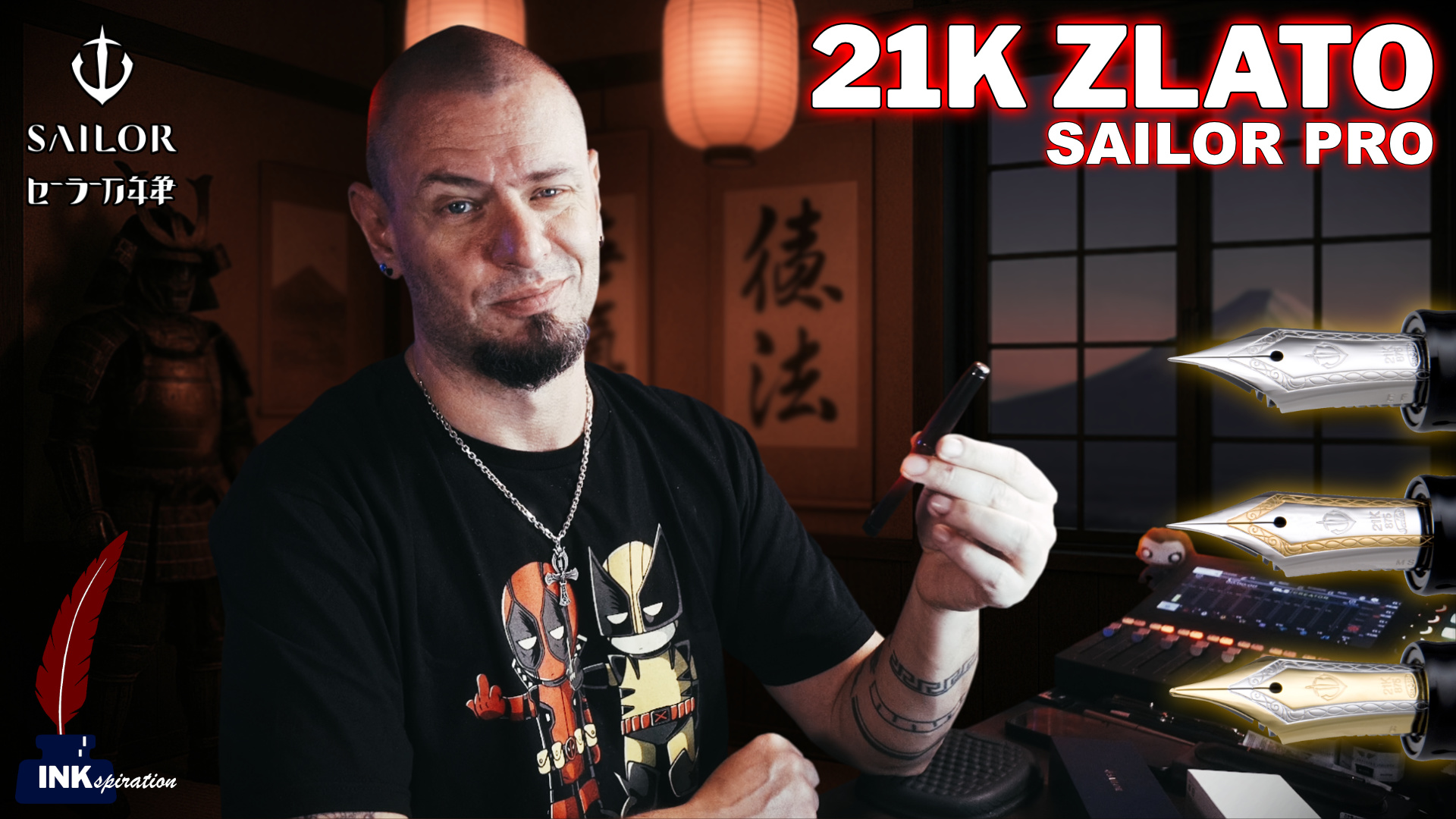 Sailor Pen Professional Gear Black Imperial