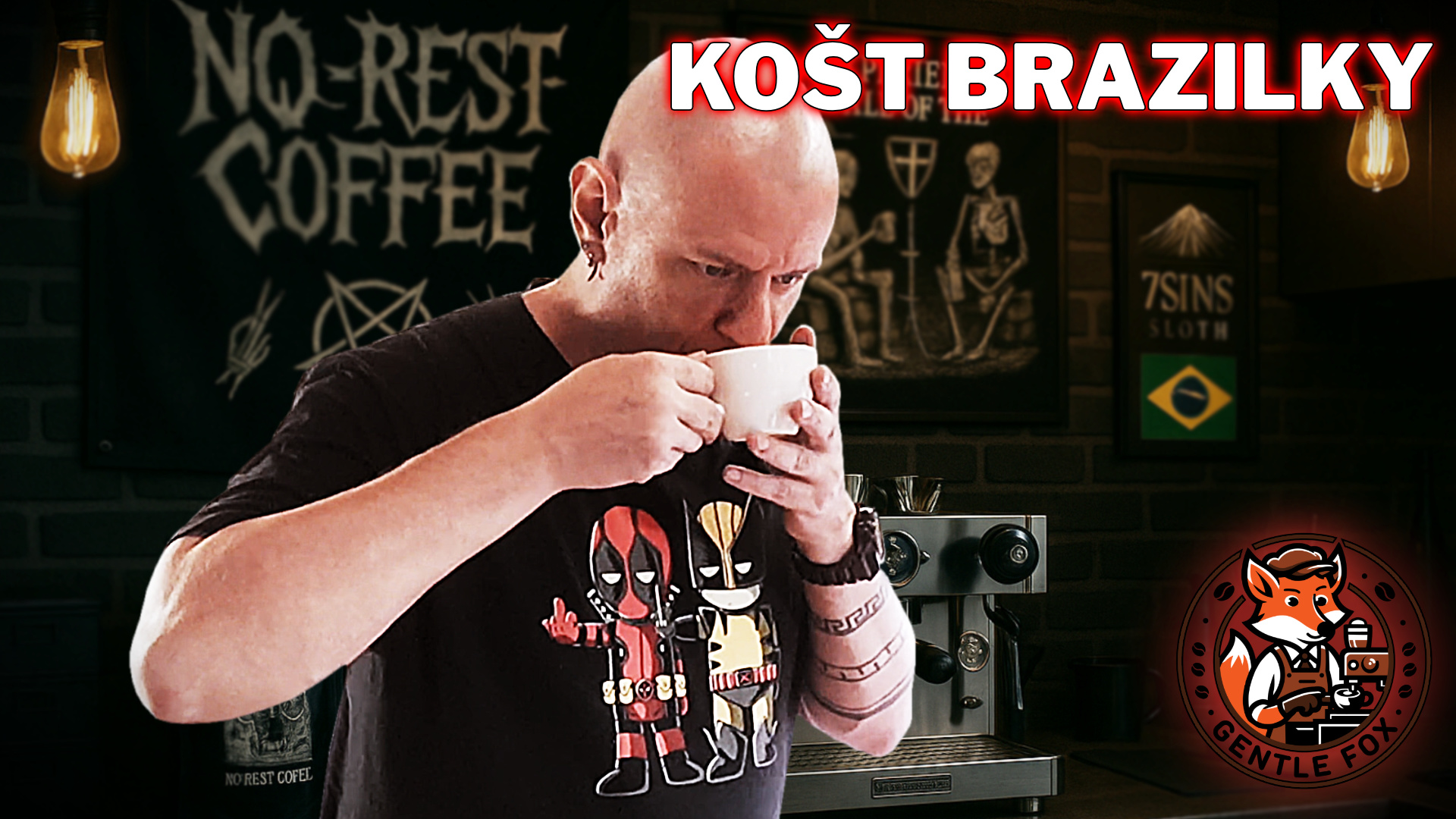 GentleFox: NO-REST-COFFEE Brazil Santos