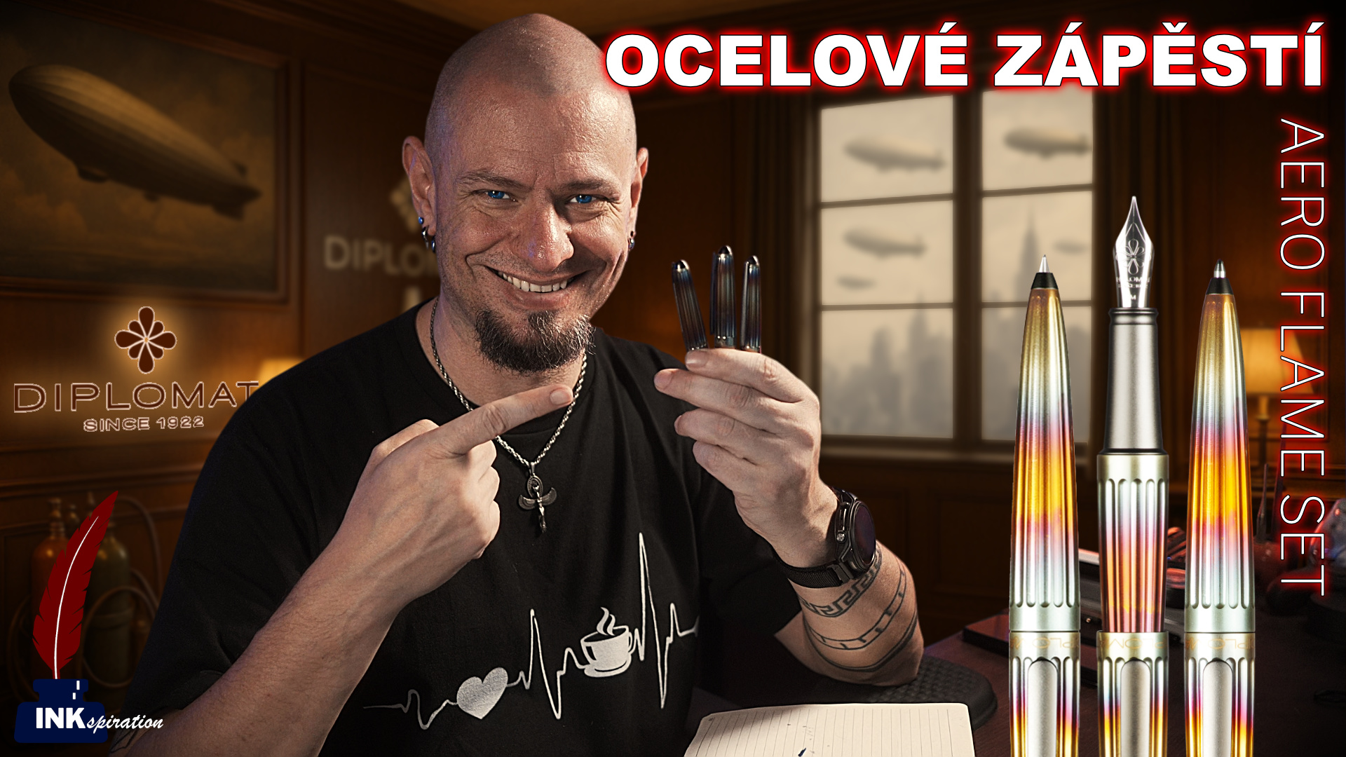 DIPLOMAT AERO FLAMES - set