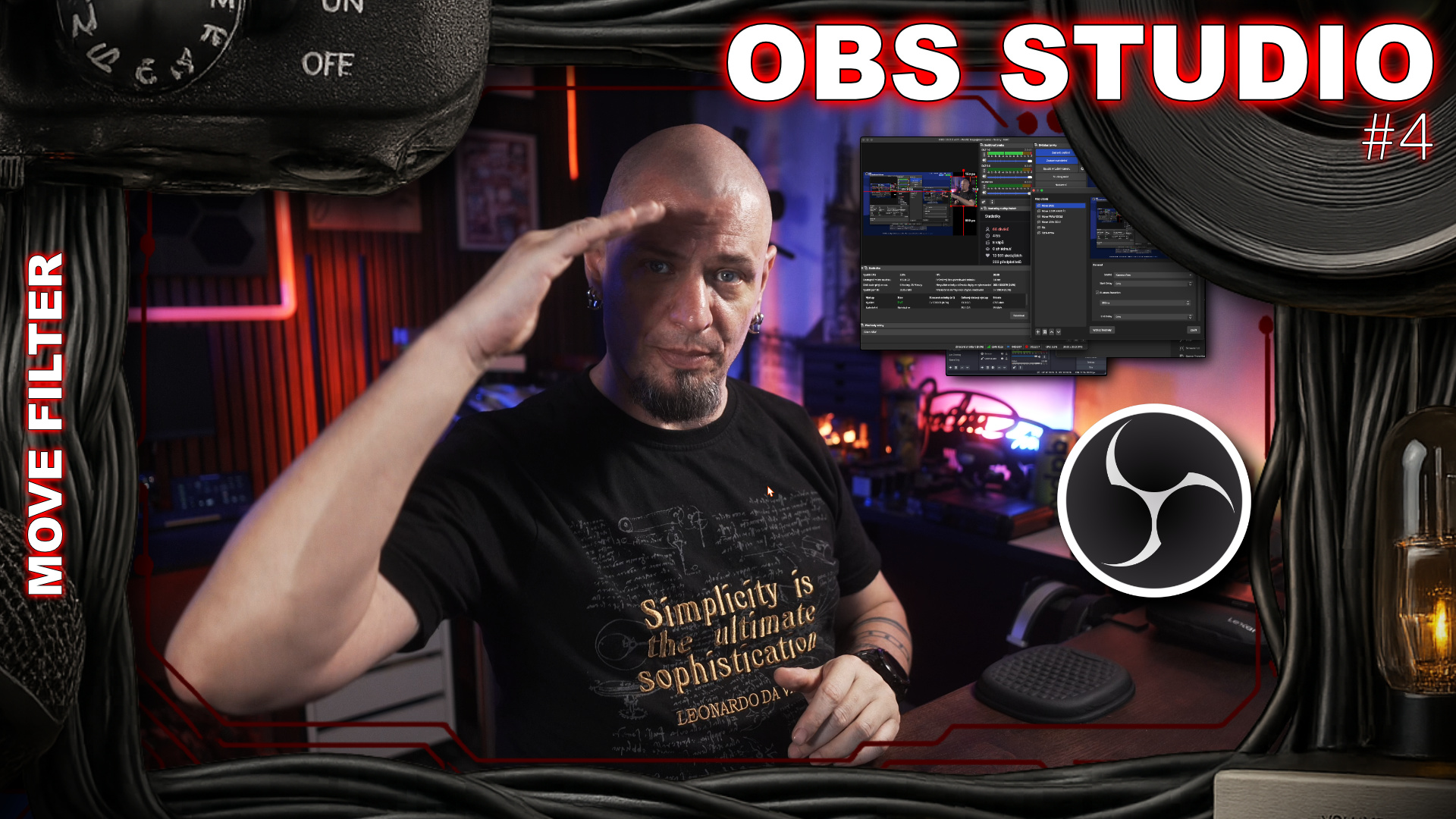 OBS Filtry - MOVE SOURCE Filtr