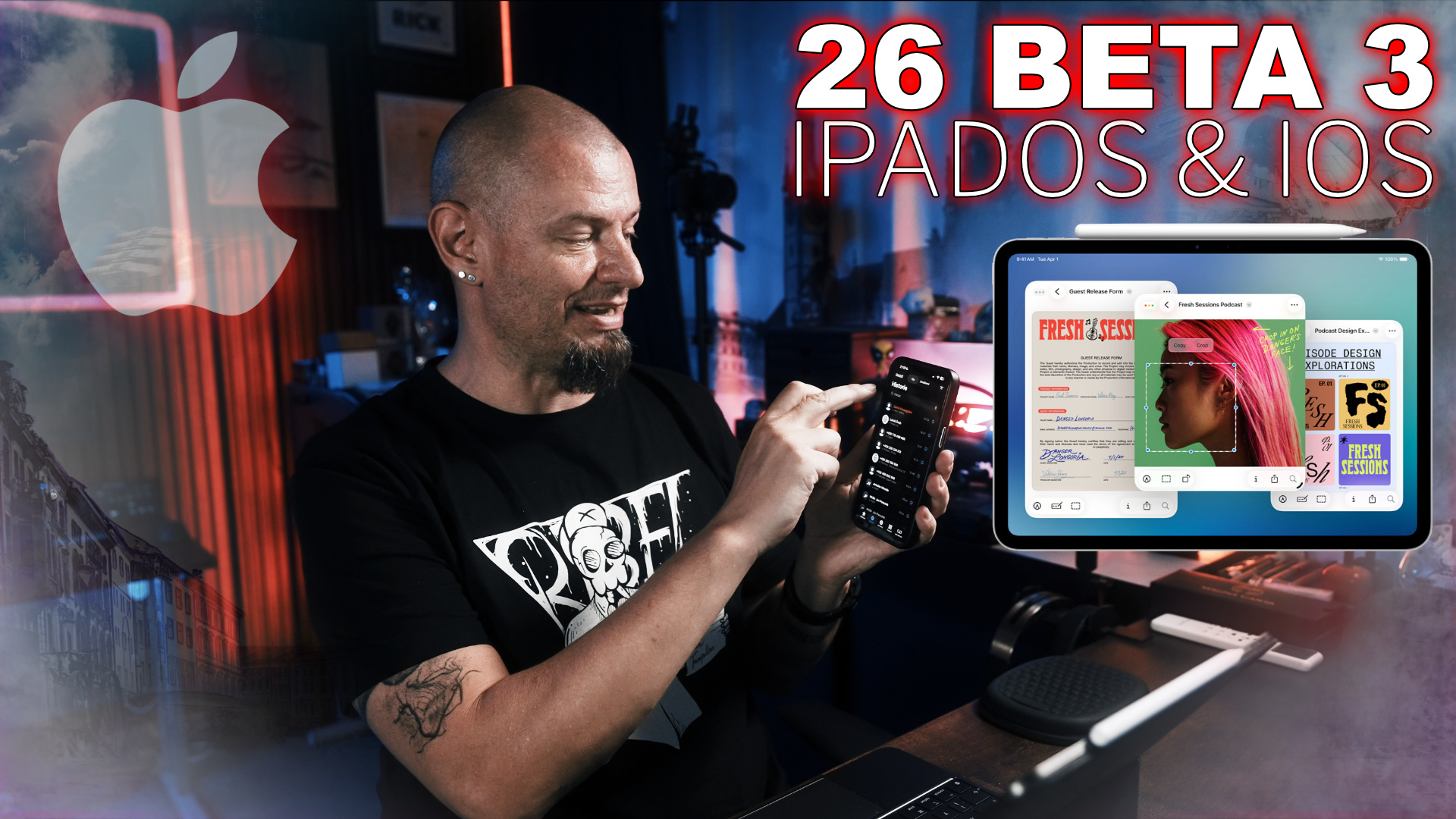 Apple iPadOS a iOS BETA 3 - moje dojmy