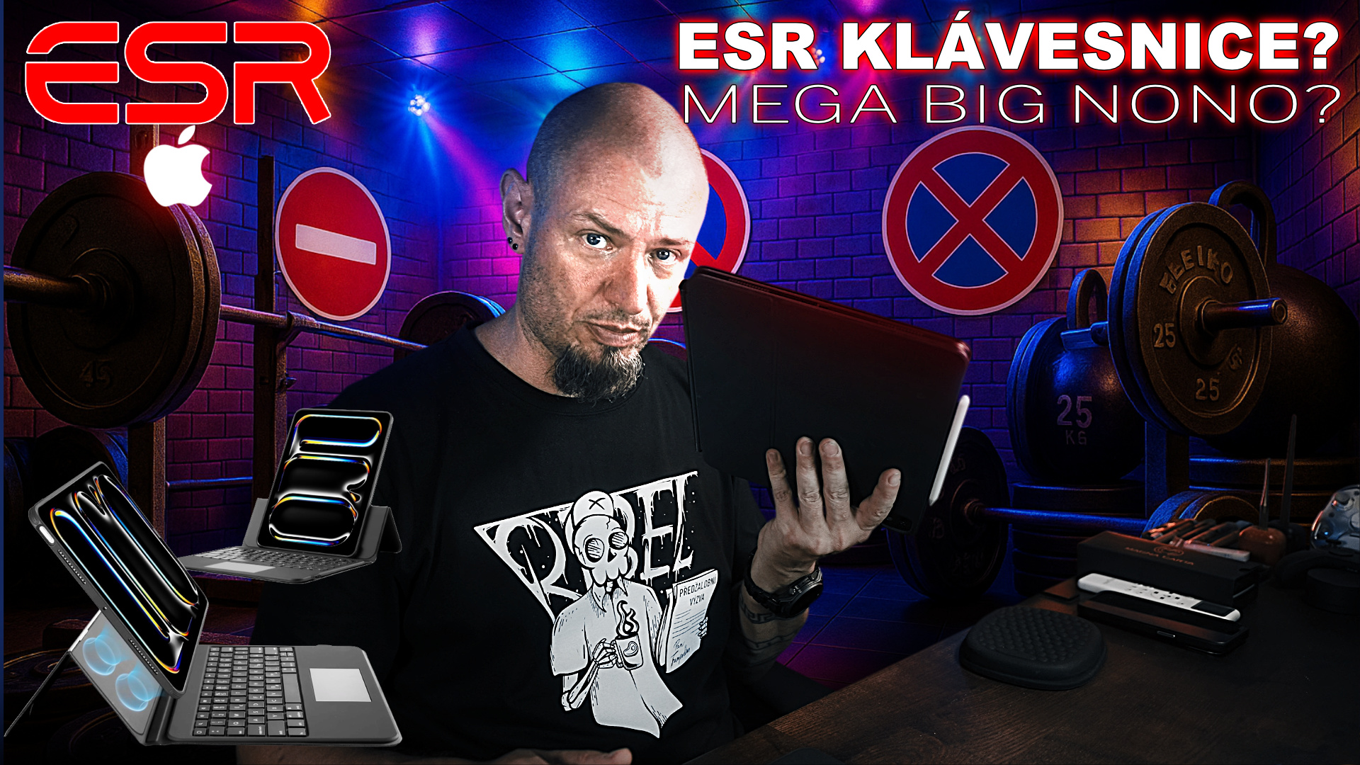 ESR Pouzdro s klávesnicí pro iPad Pro 13" (M4) 2024