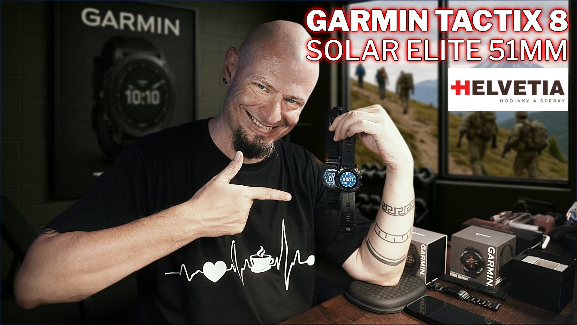 Garmin Tactix 8 Solar Elite 51mm