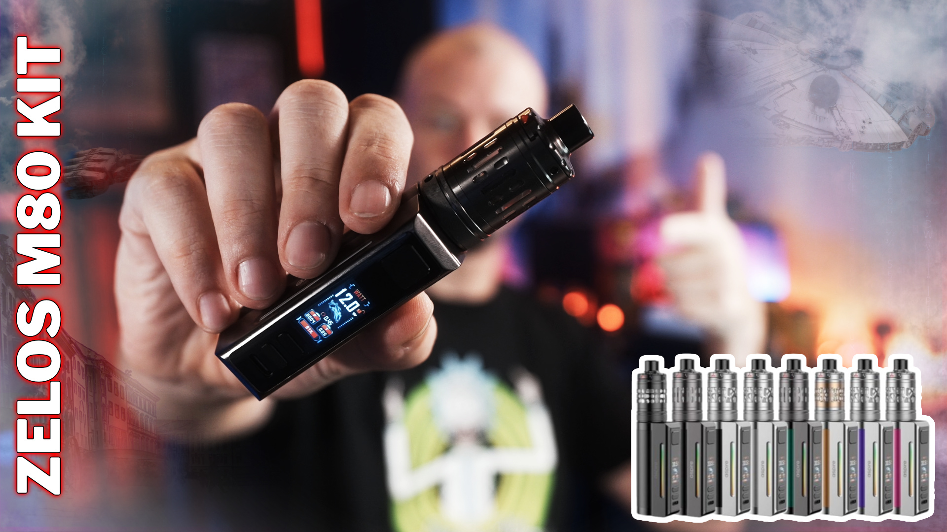 Aspire Zelos M80 Kit