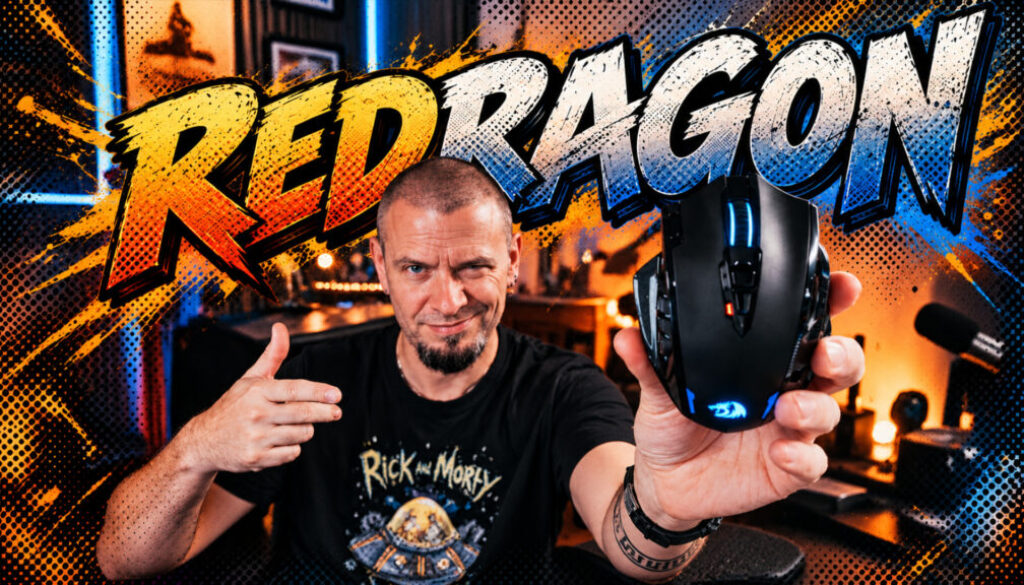REDRAGON M913 MAX: MMO myš